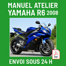Manuel Atelier Yamaha R6 2008