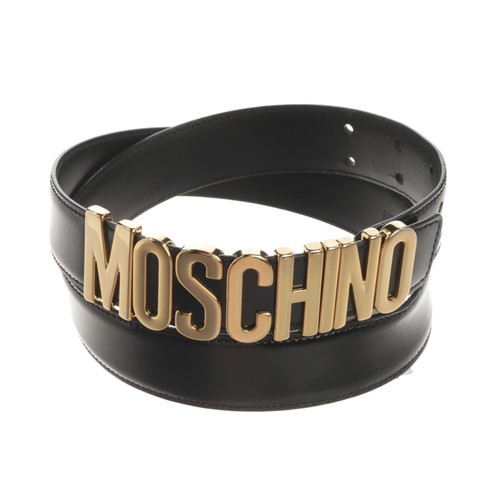 Cintura moschino nera - moschino, 44