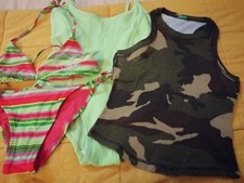 Stock, Lotto 2 Costumi Da Bagno Donna, RagazzaTG S e canotta TG xs benetton