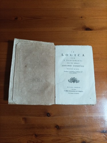 Antonio genovesi logica per - logica,