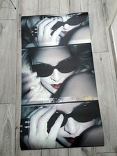 MADONNA DOLCE & GABBANA D&G MDG SUNGLASSES PROMO VERTICAL BANNER DISPLAY AD