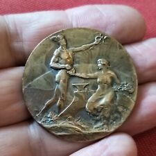 BERGAMO VECCHIA MEDAGLIA CONSIGLIO PROVINCIALE ECONOMIA (JOHNSON MM.39) #PL