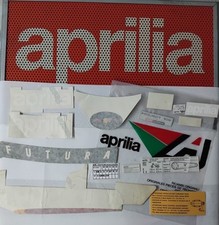 Kit adesivi Aprilia AF1 50 Futura blu-giallo dal 1990_ ORIGINALE AP8211921