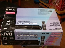 NUOVO JVC DR-MV150B registratore combinato DVD VCR con sintonizzatori NTSC e ATSC