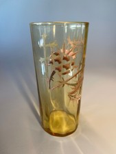 Bicchiere EMILE GALLÉ "CHARDONS ET CROIX DE LORRAINE". 1890 circa.