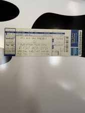 Biglietto concerto U2 Band COMPLETO MAI USATO Stub 6/12/2001 PHILADELPHIA Philly