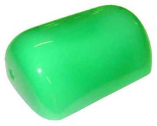 Vetro di ricambio per lampada da tavolo ministeriale Verde larghezza 22,5 cm 