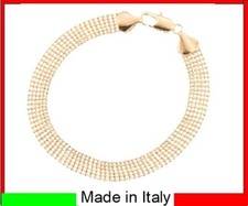 Bracciale palline oro doublé