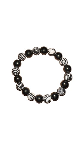 Bracciale pietra palline per - pietra,