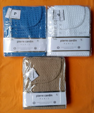 ACCAPPATOIO NIDO D'APE PIERRE CARDIN TINTA UNITA RICAMO 100%COTONE UNISEX 400GSM