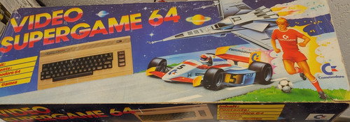Commodore c64 video supergame - commodore,
