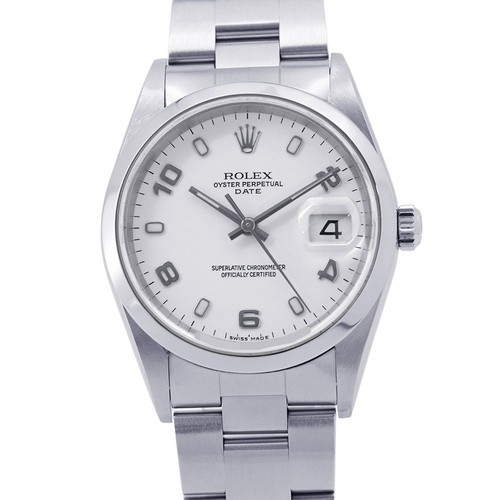 Rolex oyster perpetual date - rolex, 34