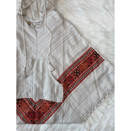 Poncho con cappuccio - , 100%