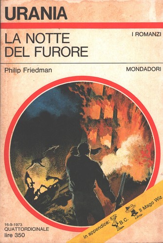 Notte del furore - la,
