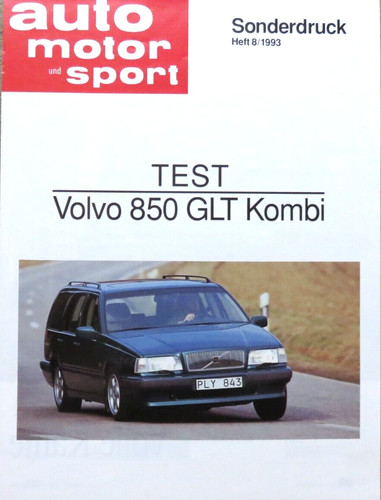 Volvo 850 glt test - 850, ams