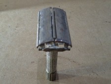 vecchio rasoio di sicurezza apribile SHANGHAI CINA vintage d epoca ottone barba