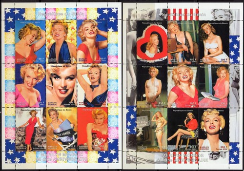 Benin 2002 marilyn - 2002, monroe