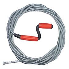 Sonda Sturatubi Professionale （5m x 9mm） Stura Lavandini e Scarichi, Molla Stura