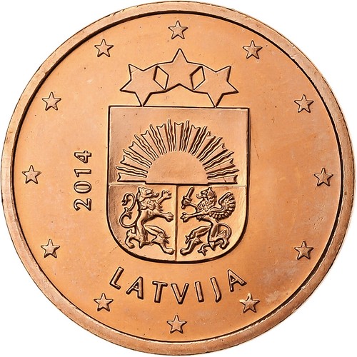 1308484 latvia 5 centimes - [#1308484], latvia,