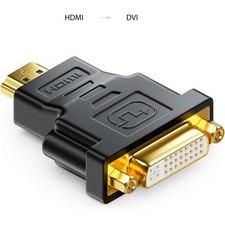 ADATTATORE CONVERTITORE HDMI MASCHIO A DVI FEMMINA (24+5)