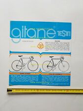 Gitane Testi biciclette corsa anni 70 depliant originale  
