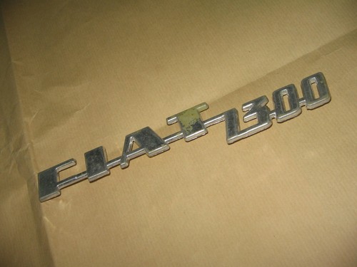 Sigle scritta fiat - scritta, auto