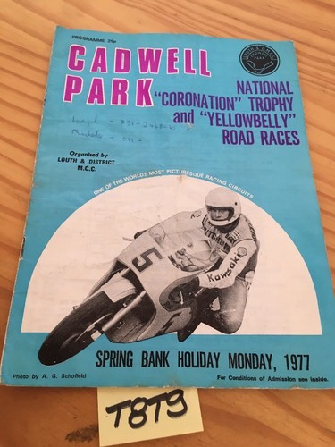 Cadwell park circuit - park, 1977