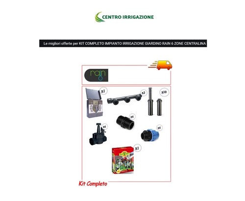 Kit impianto irrigazione - impianto,