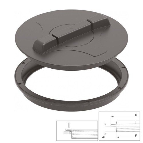 Kit coperchio anello d 355 - kit, +
