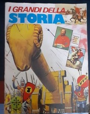 ALBUM DI FIGURINE - EDIZIONI M.G. - I GRANDI DELLA STORIA - 238/300 DISCRETO