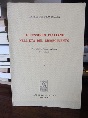 Pensiero italiano nell - il,