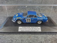 Miniature 1/43 renault Alpine