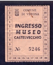 Biglietto Comune di Verona