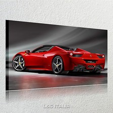 Ferrari spider QUADRO SU TELA