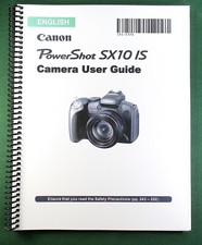 Canon PowerShot SX10 IS Manuale Istruzioni: 292 Pagine e Cover Protettive