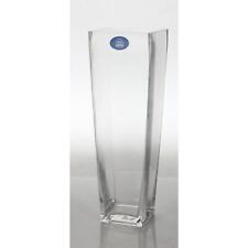 Vaso Di Vetro Quadrato Vaso Per Fiori Decorazione Casa NUOVO TOP