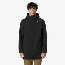 K-way Giubbino Marlyn Bonded Uomo Invernale Giacche 2025 kway K7126UW BLACK NERO