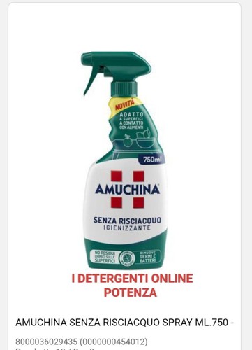 Pezzi amuchina sgrassatore - pezzi,