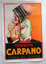 MANIFESTO AFFICHE CARPANO