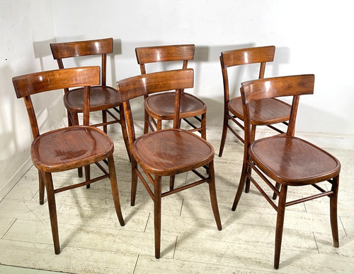 Lotto sedie stile thonet - lotto, 6