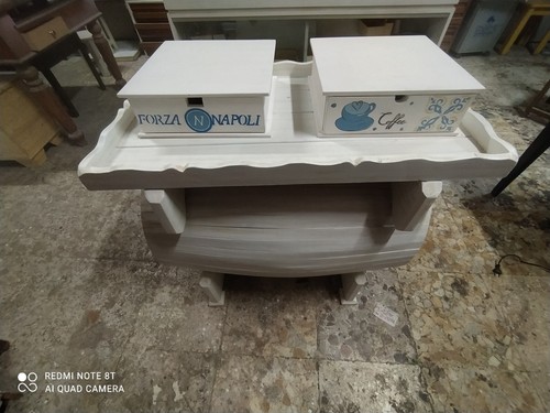 Portacialde legno cm - in,