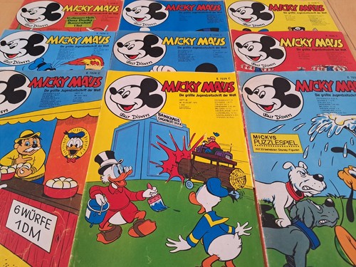Topolino lotto 9 fumetti - topolino,