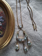 Collana antica in micromosaico