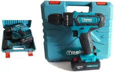 TRAPANO A PERCUSSIONE AVVITATORE CON DOPPIA BATTERIA 26V MAKOTA + VALIGIA 