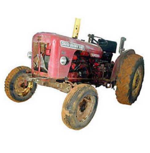 Case david brown trattore - brown, 880