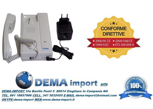 Citofono cornetta zodiac serie - cornetta,