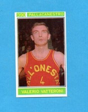 CAMPIONI dello SPORT 1967/68-Figurina n.390- VATTERONI -PALLACANESTRO-Recuperata
