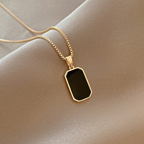 Collana acciaio inox color - collana,