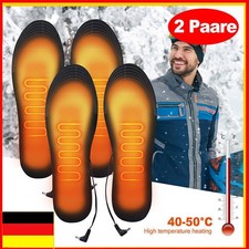 2 paia di solette riscaldate