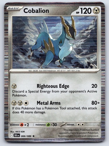 Cobalion 066 086 pokemon - 066/086,